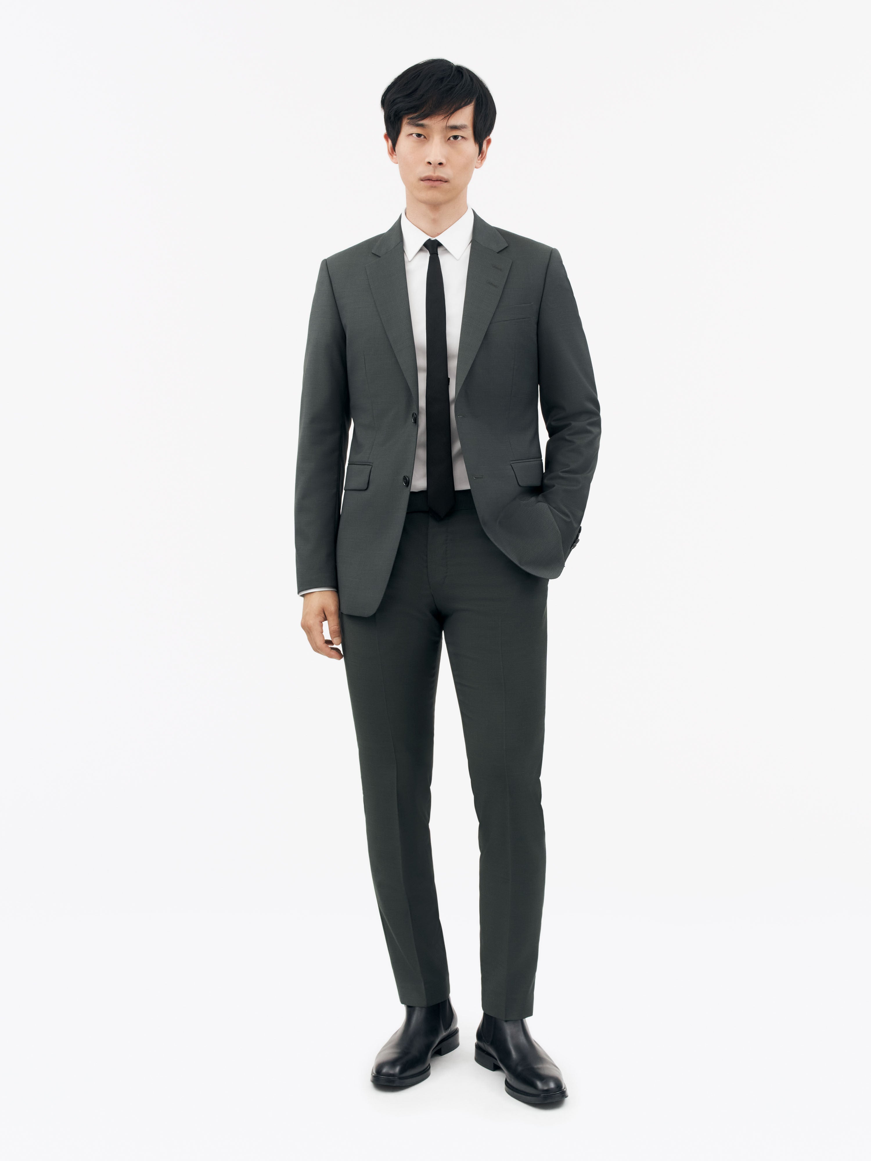 TIGER OF SWEDEN Justin Blazer in Dark Green T71616037 | eightywingold