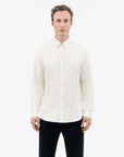TIGER OF SWEDEN Benjamins Shirt in Off-White T72545001 | eightywingold