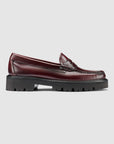 G.H Bass Whitney Super Lug Weejuns Loafer in Wine BAX1W010 | Shop from eightywingold an official brand partner for G.H. Bass in Canada and US.