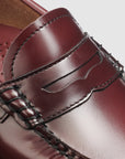 G.H Bass Whitney Super Lug Weejuns Loafer in Wine BAX1W010 | Shop from eightywingold an official brand partner for G.H. Bass in Canada and US.