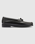 GH BASS Whitney Easy Weejuns Loafer in Black and White BAX3W018 | Shop from eightywingold an official brand partner for GH Bass Canada and US.