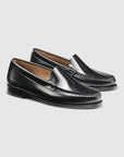 GH BASS Whitney Venetian Weejuns Loafer in Black BAX4W959 | Shop from eightywingold an official brand partner for GH Bass Canada and US.