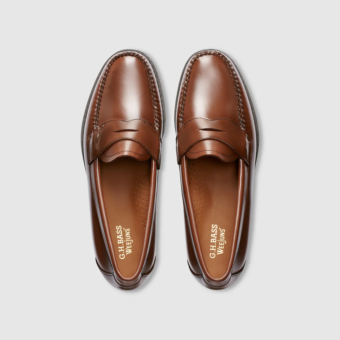 GH BASS Logan Weejun in Brown BAZ1W001 | Shop from eightywingold an official brand partner for GH Bass Canada and US.