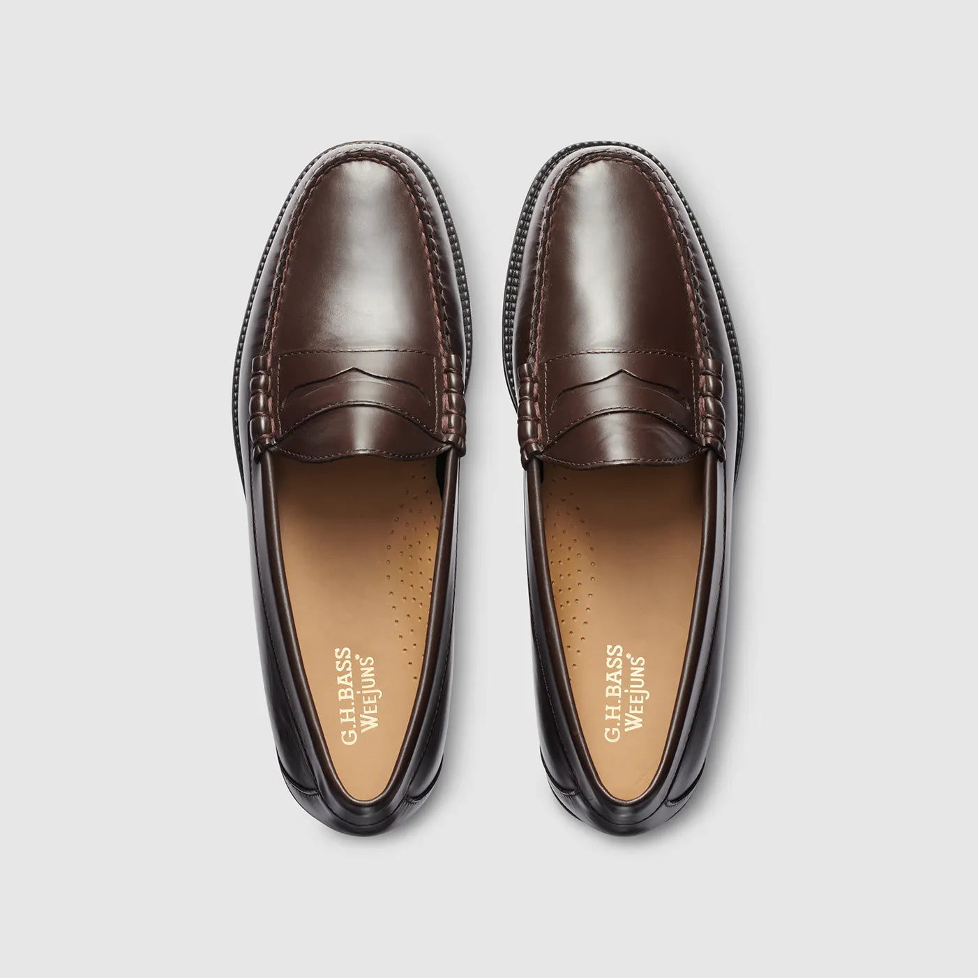 GH BASS Larson Easy Weejuns in Brown | eightywingold - Official