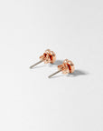 Harly Tiny Heart Stud Earring in Rose Gold | eightywingold - official partner of Ted Baker