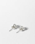 Sinaa Crystal Stud Earring in Silver | eightywingold - official partner of Ted Baker