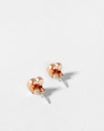 Han Crystal Heart Earring in Rose Gold | eightywingold - official partner of Ted Baker