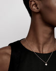 Hannela Crystal Heart Pendant in Rose Gold | eightywingold - official partner of Ted Baker
