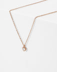 Hannela Crystal Heart Pendant in Rose Gold | eightywingold - official partner of Ted Baker