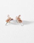 Beeli Bumble Bee Earring in Gold | eightywingold - official partner of Ted Baker