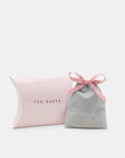 Seenita Nano Hoop Huggie Earring in Silver | eightywingold - official partner of Ted Baker