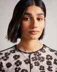 Sinnina Crystal Necklace in Silver | eightywingold - official partner of Ted Baker