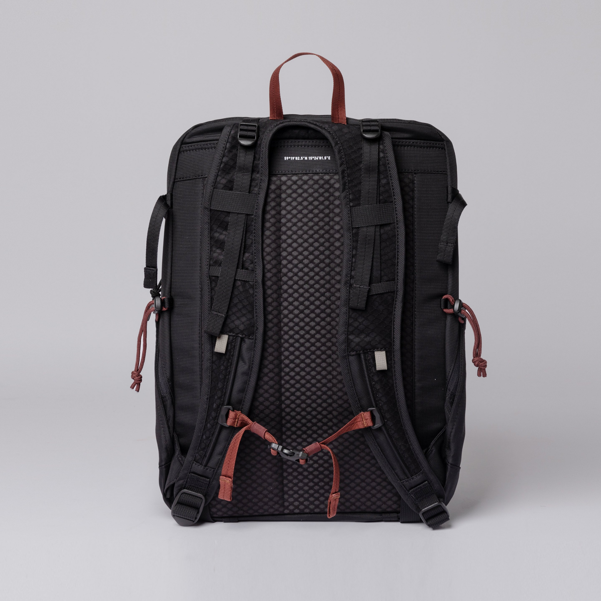 バックパック・リュック SANDQVIST Women Backpacks RIDGE HIKE SQA2081 BLACK Black Sandqvist Ridge Hike Backpack in Black| eightywingold