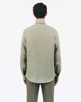 TIGER OF SWEDEN Spenser Shirt in Olive Green T69002012| eightywingold