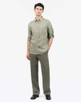 TIGER OF SWEDEN Spenser Shirt in Olive Green T69002012| eightywingold
