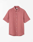 TIGER OF SWEDEN Spenser SS Shirt in Rose Brown T69002017| eightywingold