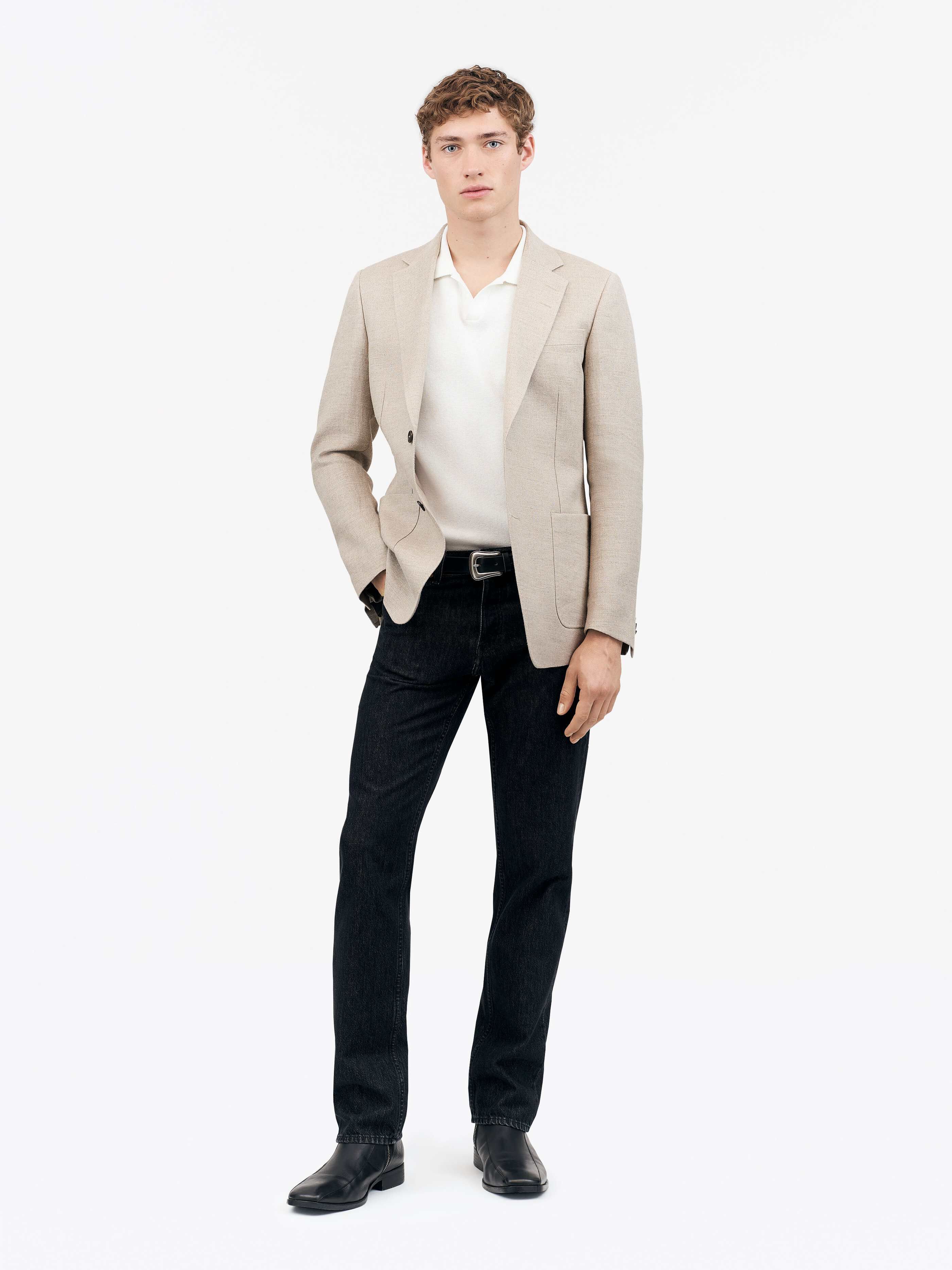 Tiger of Sweden Justin HL Casual Blazer in Beige