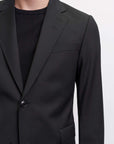 TIGER OF SWEDEN Justin Blazer in Black T70698003Z 050-BLACK FROM EIGHTYWINGOLD - OFFICIAL BRAND PARTNER