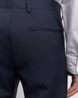 TIGER OF SWEDEN Tenutas Trousers in Navy T70698004Z 50 09C-DARK INK FROM EIGHTYWINGOLD - OFFICIAL BRAND PARTNER