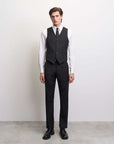 TIGER OF SWEDEN Wayde Waistcoat in Black T70699015Z 44 050-BLACK FROM EIGHTYWINGOLD - OFFICIAL BRAND PARTNER