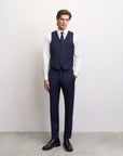 TIGER OF SWEDEN Wayde Waistcoat in Navy T70699015Z 44 25D-ROYAL BLUE FROM EIGHTYWINGOLD - OFFICIAL BRAND PARTNER
