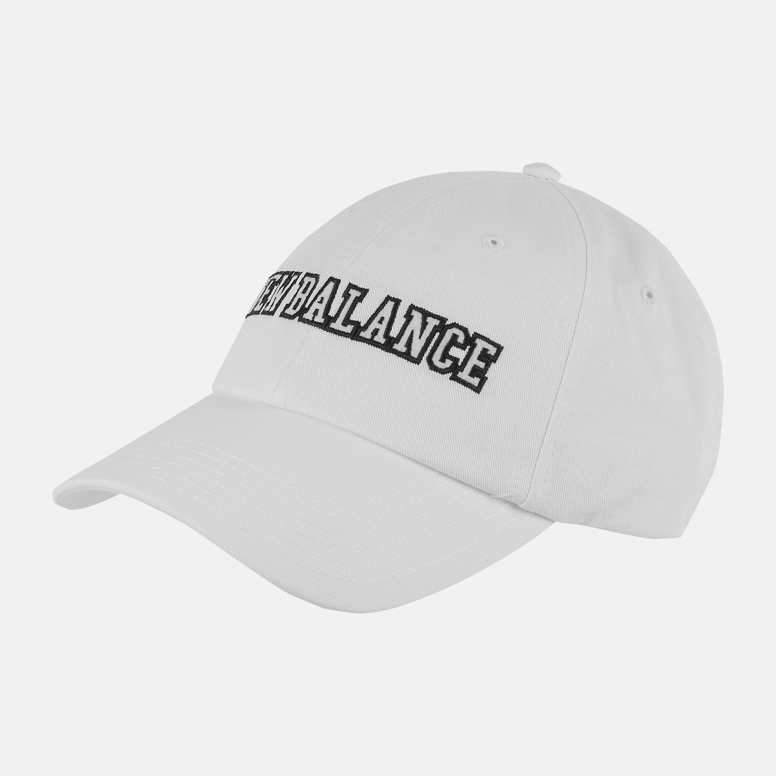 NEW BALANCE NB Logo Hat in White LAH21002 O/S WHITE FROM EIGHTYWINGOLD - OFFICIAL BRAND PARTNER