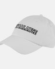 NEW BALANCE NB Logo Hat in White LAH21002 O/S WHITE FROM EIGHTYWINGOLD - OFFICIAL BRAND PARTNER