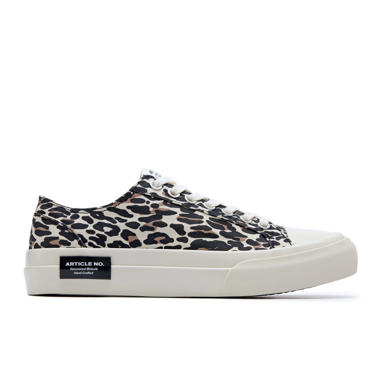 AN1007-S8015 Low Top-Vulcanized Sneakers in Leopard