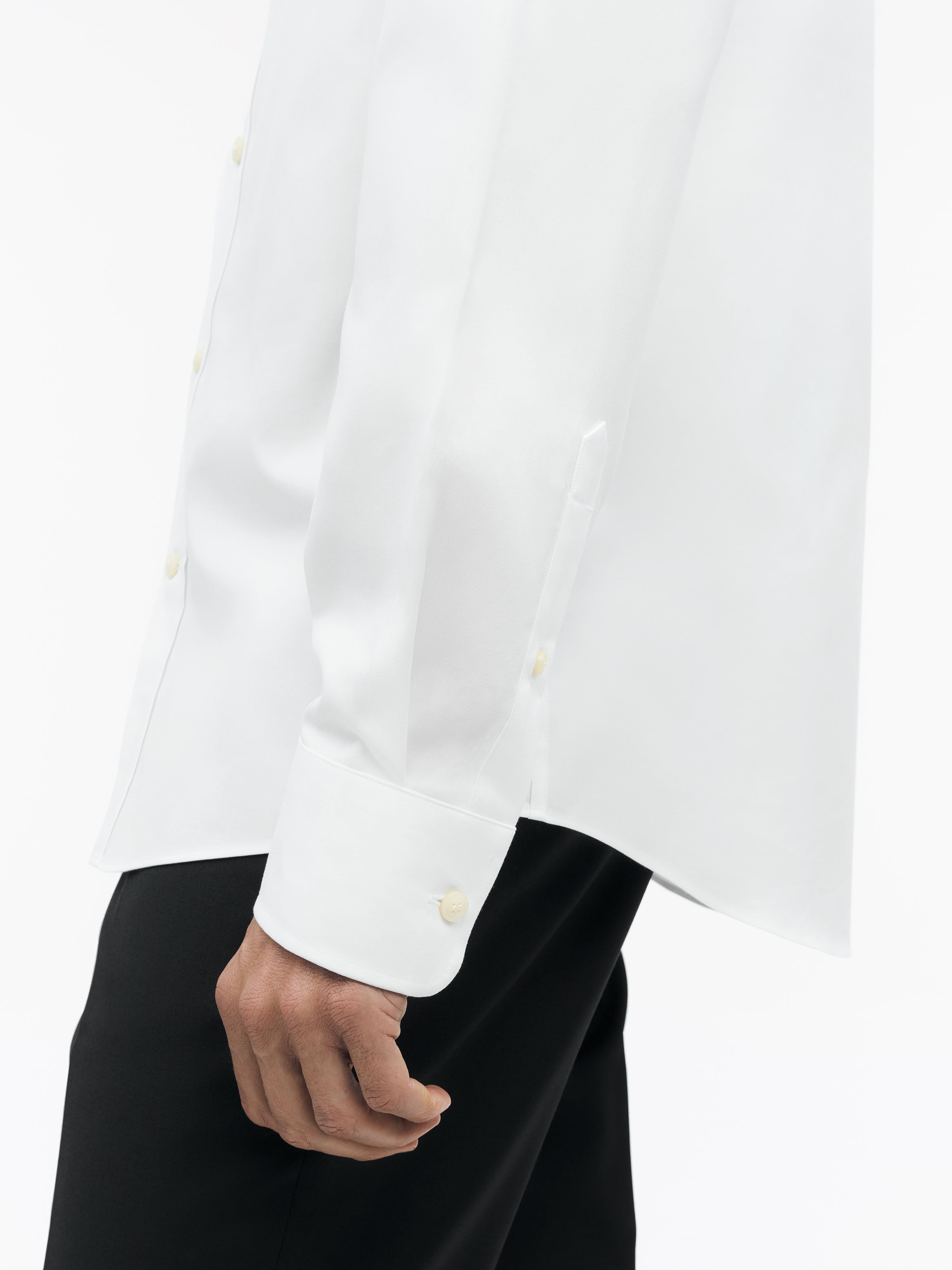 Shop Adley C Shirt in White from Tiger of Sweden 111022 090 | eightywingold | An official brand partner of Tiger of Sweden