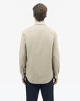 TIGER OF SWEDEN casual button-up Spenser shirt with double-button cuffs in Vintage Beige from eightywingold