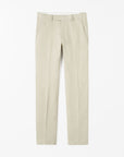 TIGER OF SWEDEN Tenuta trousers in Cream Sand with straight fit design from eightywingold