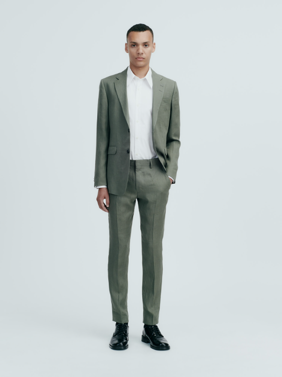 Justin Linen Mix &amp; Match Blazer