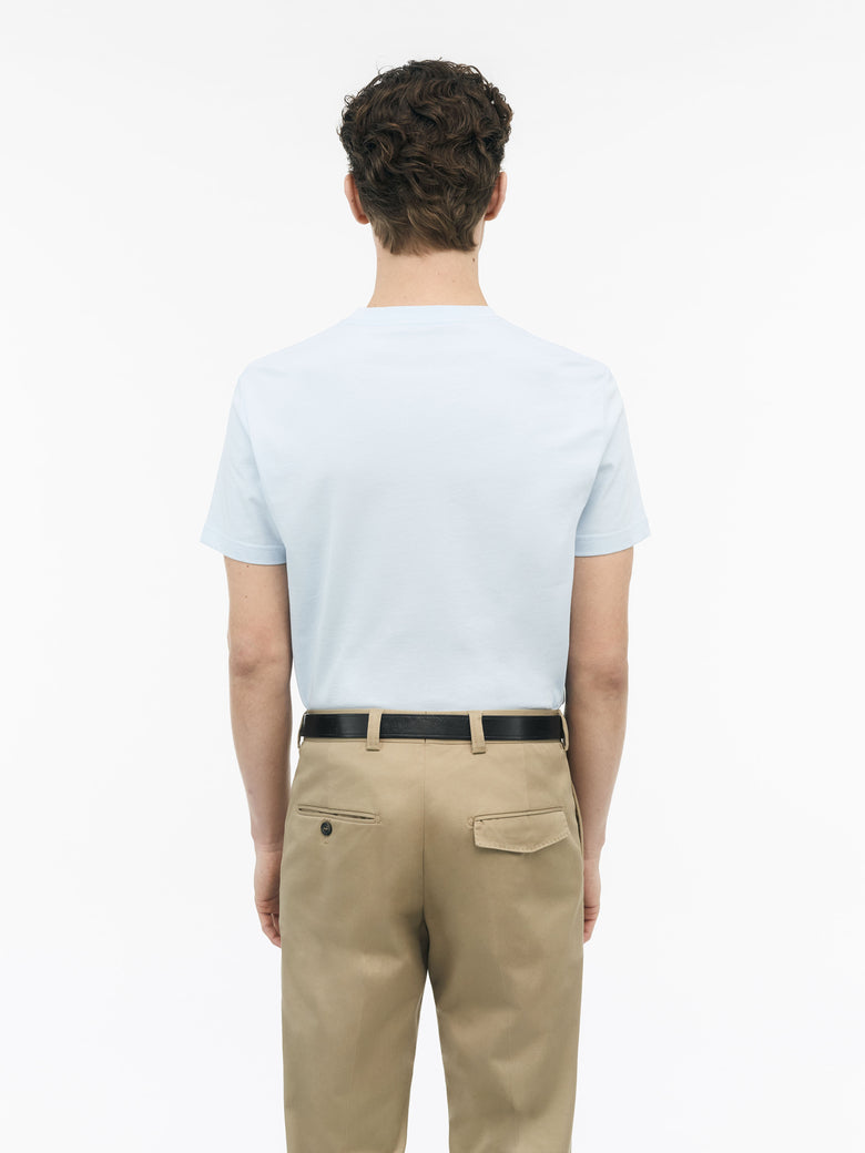 TIGER OF SWEDEN Dillan slim-fit short-sleeve t-shirt in Light Blue from eightywingold