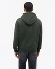 Marco Cotton Hoodie in Midnight Green