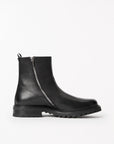 Foveo Leather Boot in Black