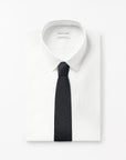 Septa Silk Jacquard Tie in Black