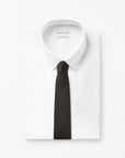 Septa Silk Jacquard Tie in Warm Chocolate
