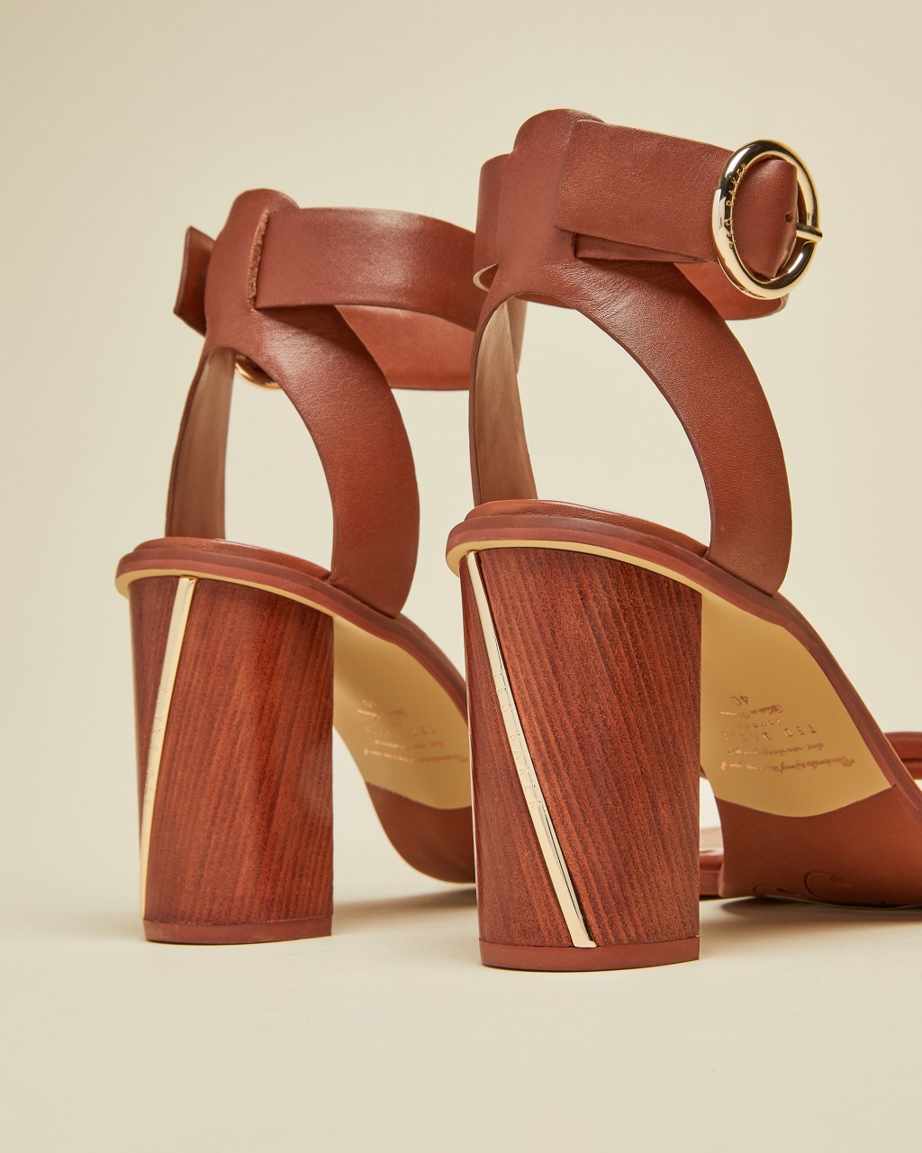 Ted Baker Elasana Heels in Tan | eightywingold