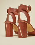 Ted Baker Elasana Heels in Tan | eightywingold