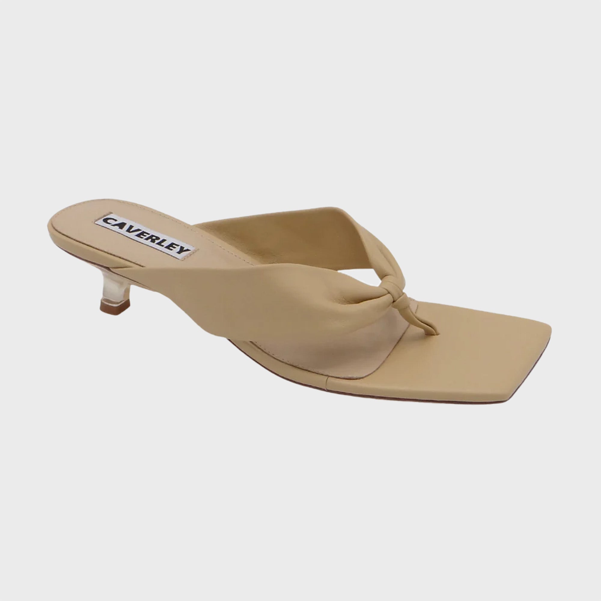 CAVERLEY Stella Mule in Light Tan 23S503C Light Tan FROM EIGHTYWINGOLD - OFFICIAL BRAND PARTNER