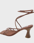 CAVERLEY Lacey Heel in Chestnut 23S511C Chestnut FROM EIGHTYWINGOLD - OFFICIAL BRAND PARTNER