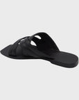 CAVERLEY Bennie Slide in Black 23S516C Black FROM EIGHTYWINGOLD - OFFICIAL BRAND PARTNER