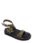 CAVERLEY Earnie Sandal in Olive 23S520C Olive FROM EIGHTYWINGOLD - OFFICIAL BRAND PARTNER