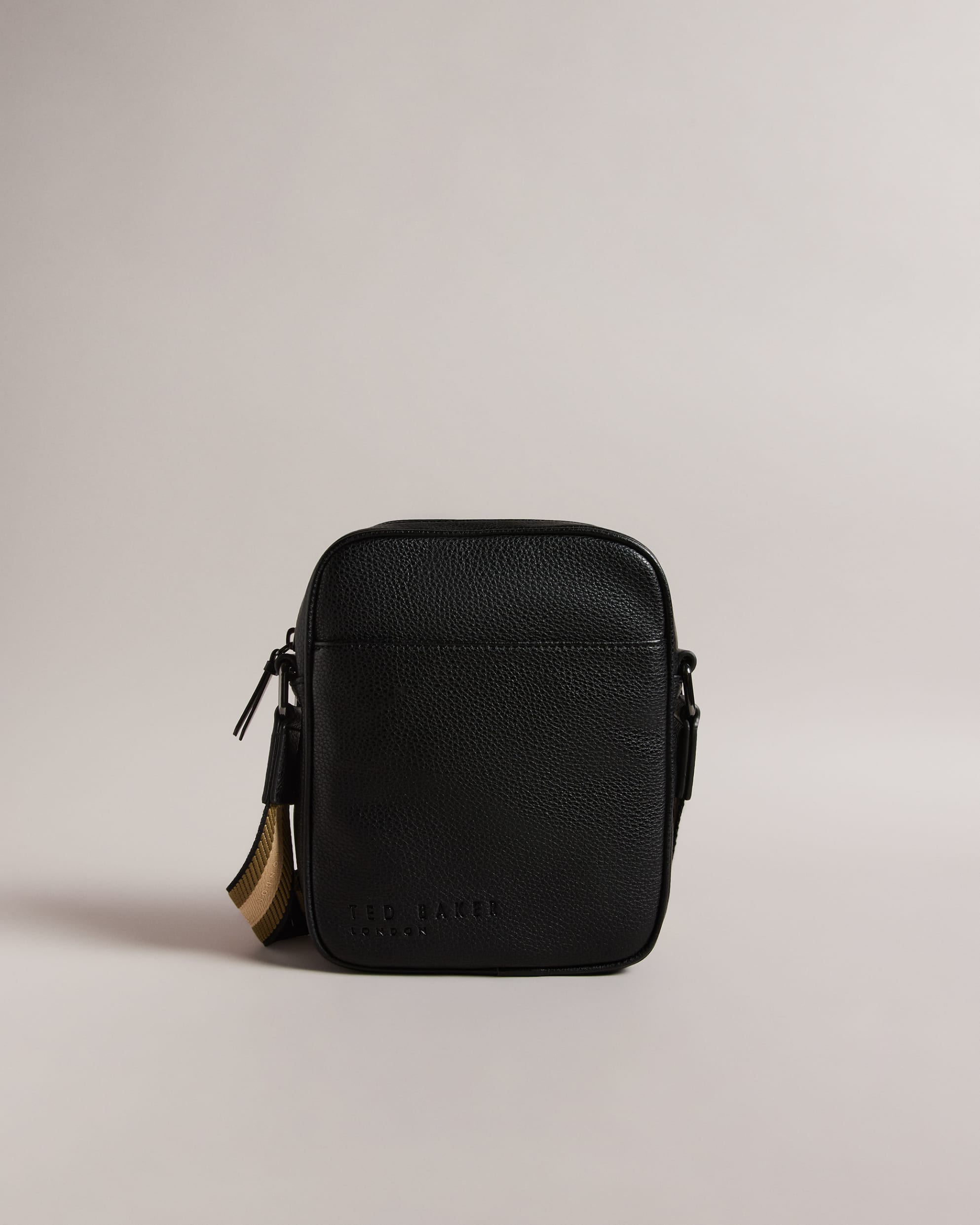 Ted Baker Kiian Faux Leather Webbing Crossbody Bag in Black 270328  | Shop from eightywingold an official brand partner for Ted Baker in Canada and US.