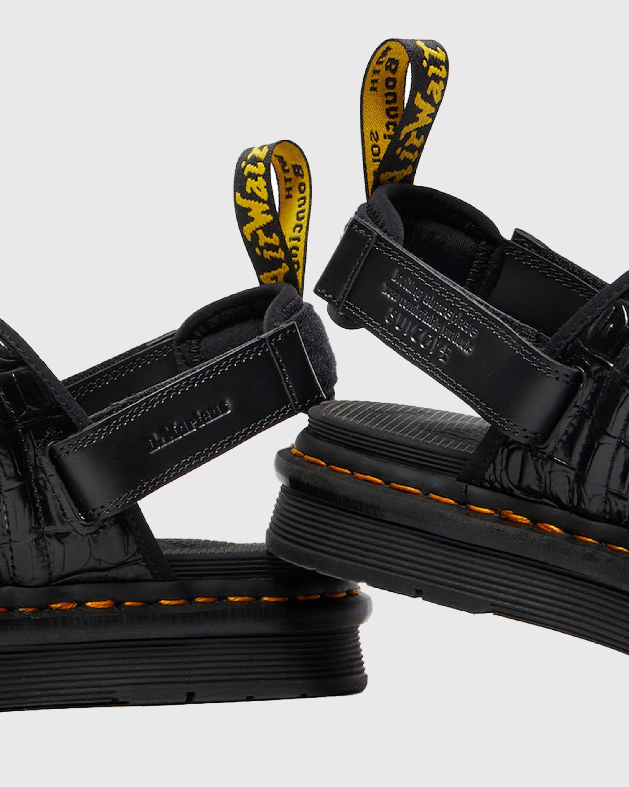 SUICOKE Dr. Martens Collaboration Edition Mura Sandals | Official SUICOKE Webstore 27394001 Croco