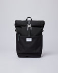 Sandqvist Ilon Backpack in Black SQA1496 Black with black webbing | Shop from eightywingold an official brand partner for Sandqvist Canada and US. 