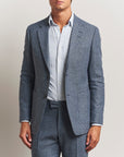 Justin Brushed Wool Blazer
