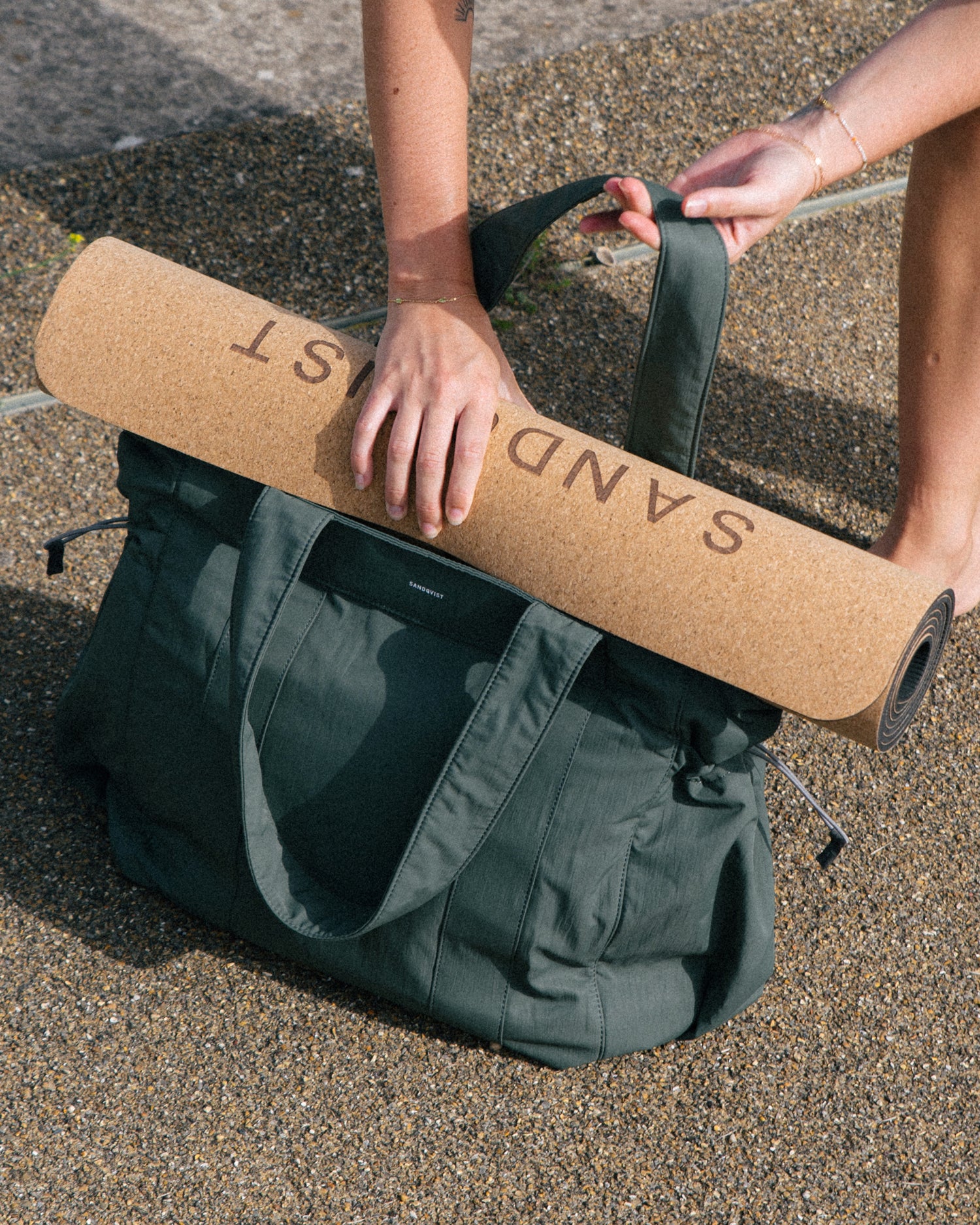 Sandqvist Sigrid Tote Bag in Lichen Green SQA1882 | Shop from eightywingold an official brand partner for Sandqvist Canada and US. 