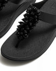 Fino Bead-Cluster Toe-Post Sandals