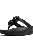 Fino Bead-Cluster Toe-Post Sandals